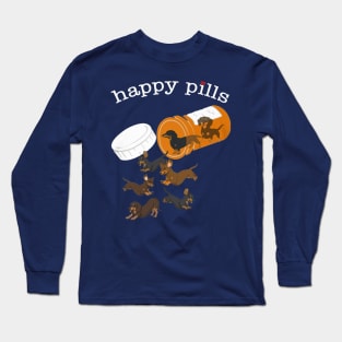 Labrador Happy Pills Long Sleeve T-Shirt